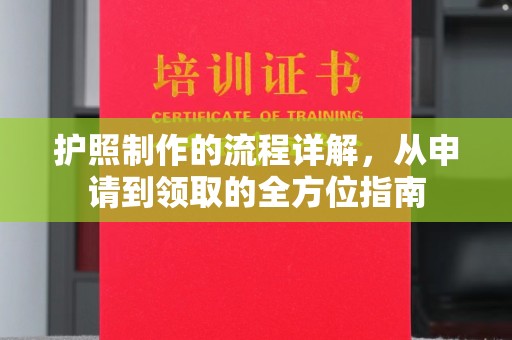 龙亭护照制作的流程详解，从申请到领取的全方位指南